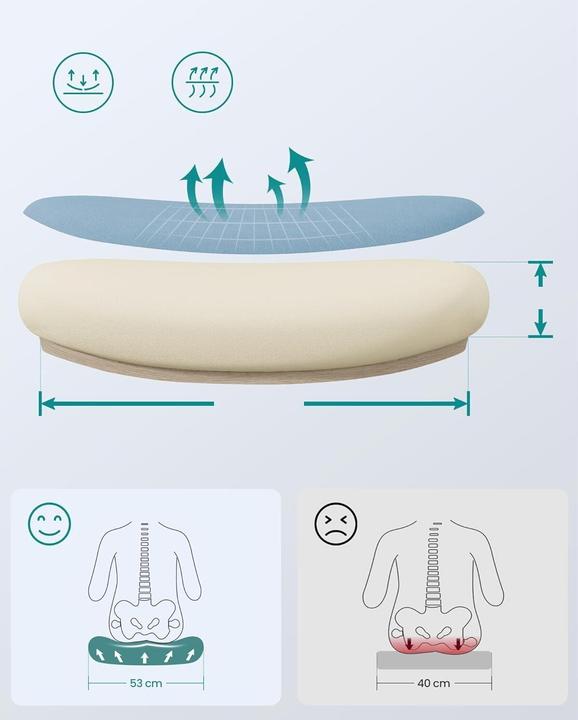 Immagine prodotto Songmics Sedia da ufficio