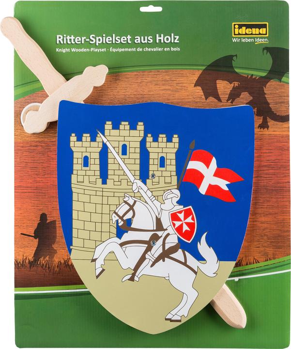 Produktbild Idena Schild und Schwert Kreuzritter, Holz