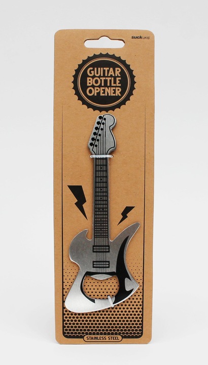 Produktbild Suck UK Guitar Bottle Opener Keychain (Kapselheber)