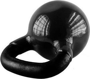 Image du produit HMS 8kg Vinyle Kettlebell noir KNV08 (1 x 8 kg)