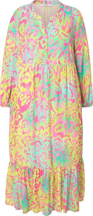 Produktbild Angel of Style Midikleid, A-Linie, Leo-Muster, Volant (46)