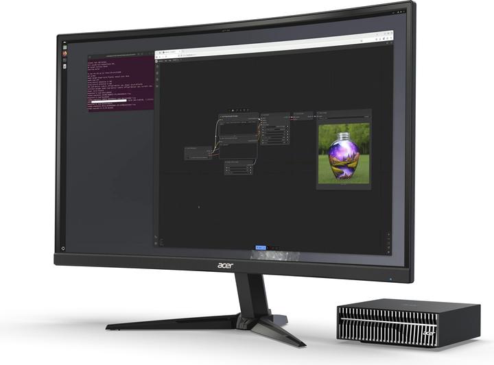 Productafbeelding Acer Veriton GN100 (4000 GB, 128 GB, NVIDIA Blackwell)