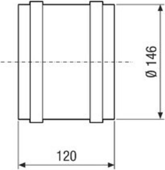 Actual product image Maico Pipe insertion fan