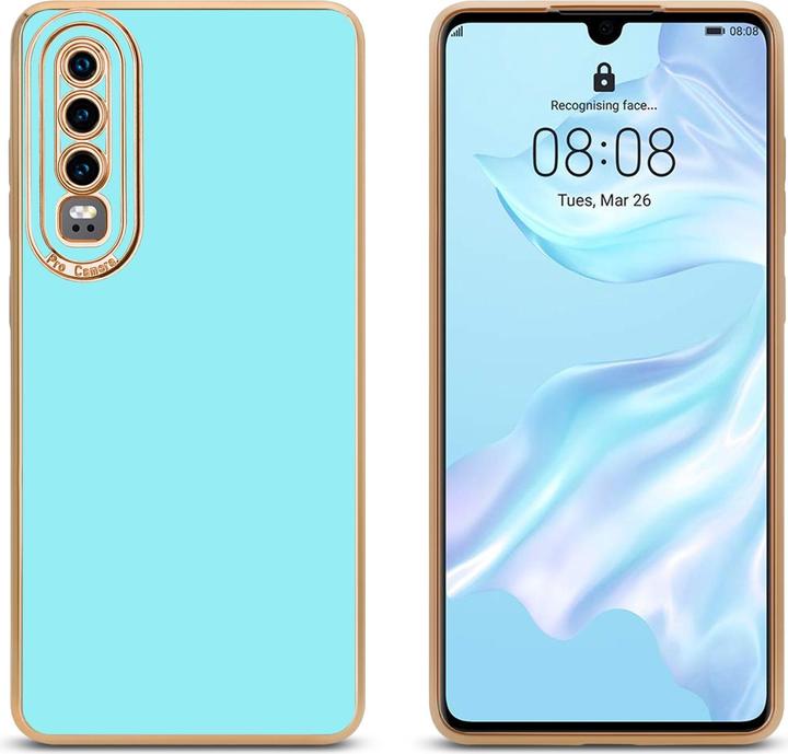 Actual product image Cadorabo TPU Cover with Camera Protection for Huawei P30 (Huawei P30)