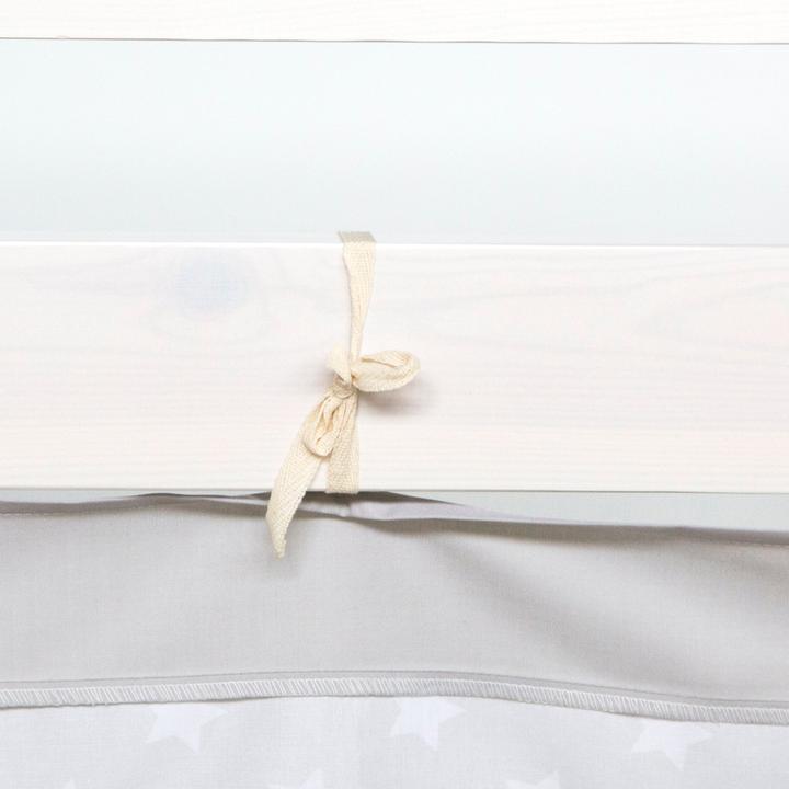 Actual product image Homestyle4u Bettumrandung Bettvorhang für Hochbett