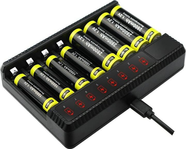 Actual product image Beline Universal charger for AA/AAA batteries