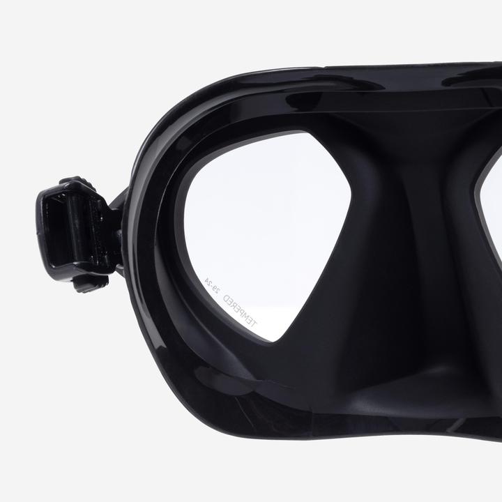 Immagine prodotto Subea Tauchmaske Apnoetauchen Antibeschlag kleines Volumen - 500 Dual LV schwarz