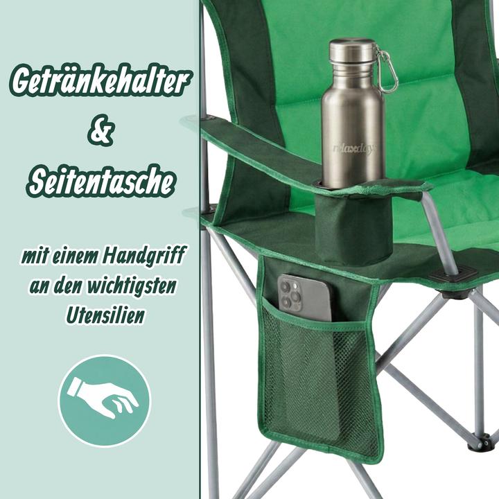 Actual product image Relaxdays camp chair