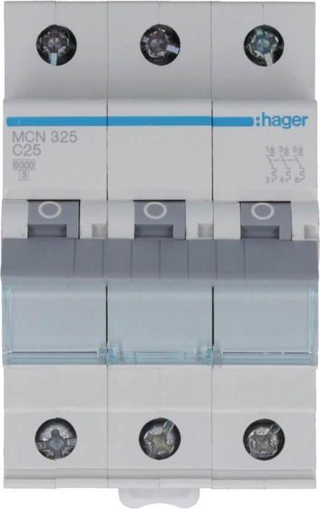 Image du produit Hager Disjoncteur de protection de ligne à pôles