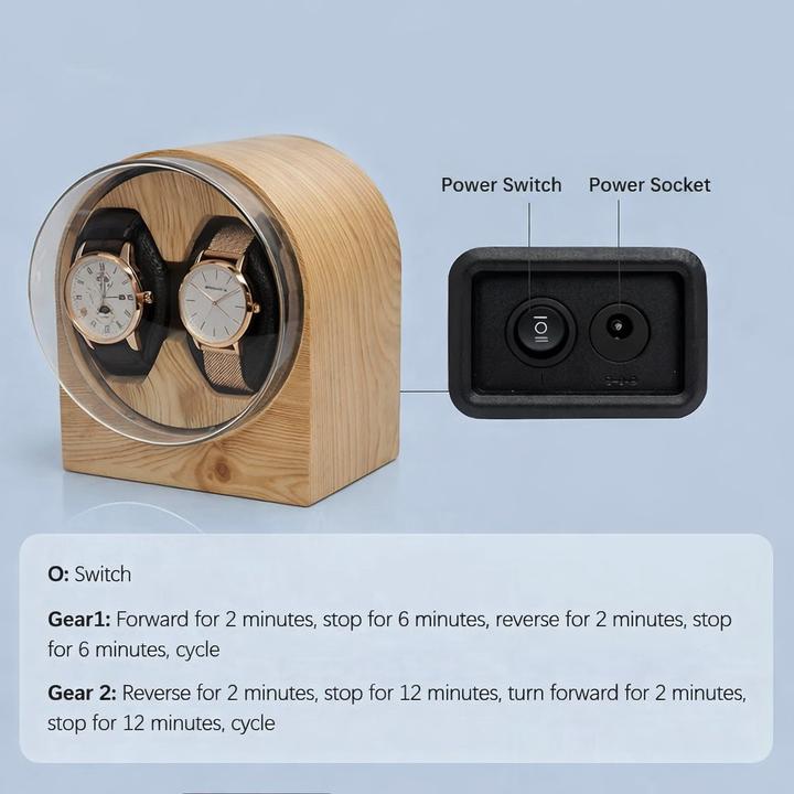 Image du produit Cbx Uhrenbeweger für 2 Uhren, Watchwinder (2x)