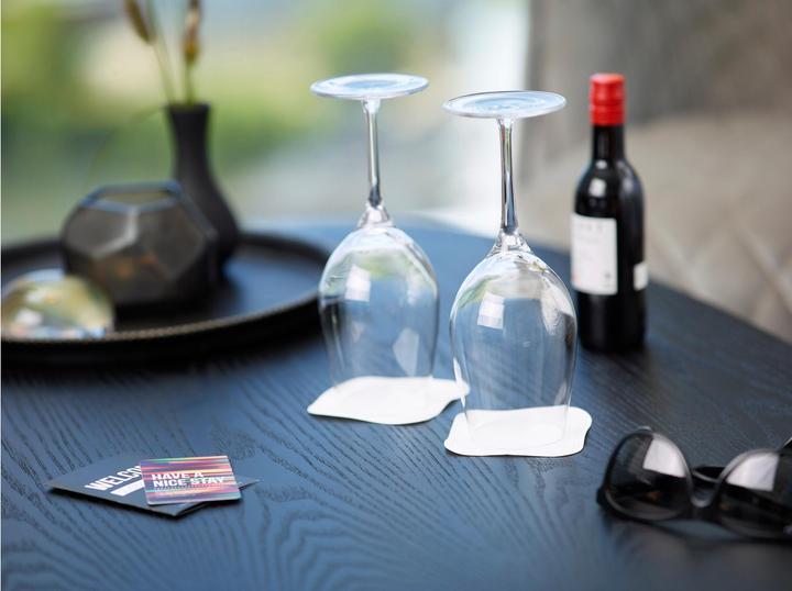 Productafbeelding Duni 250 CELLT.ONDERZETTER. 8LG 7,5CM CRÈME (1 x)