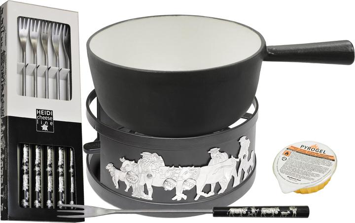 Actual product image Heidi Cheese Line Appenzeller Fondue Set