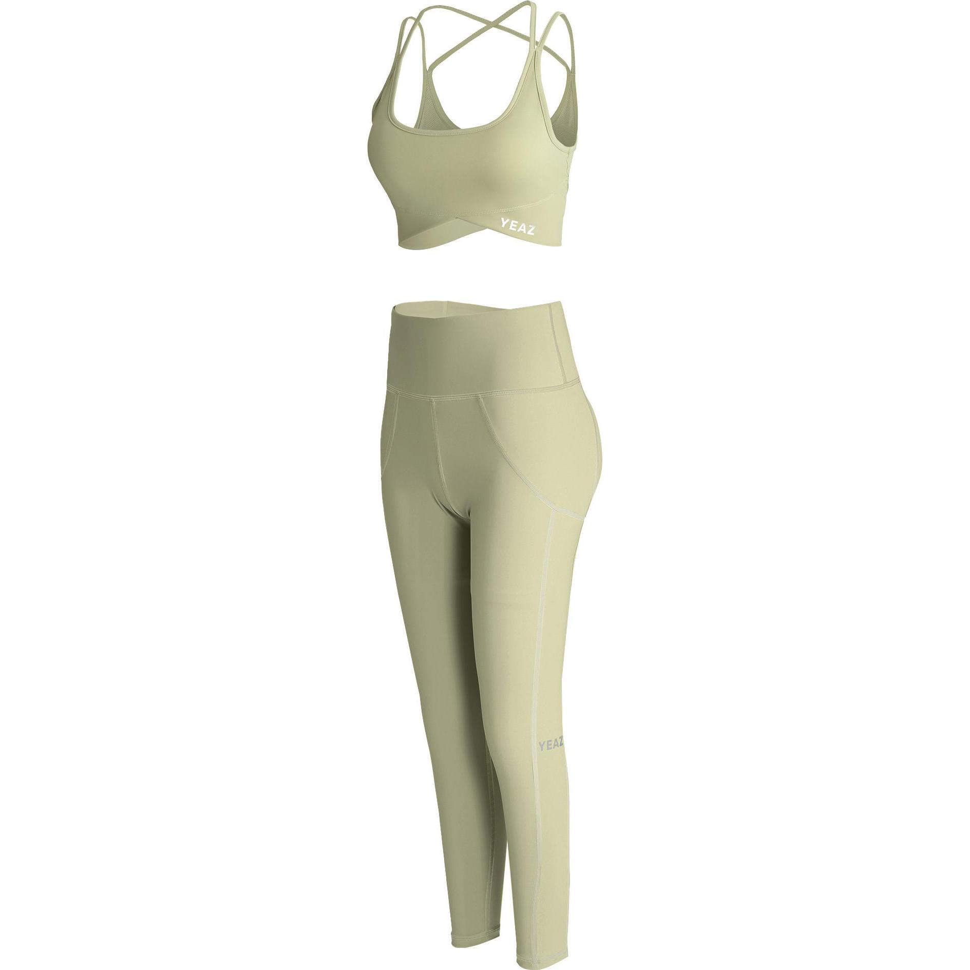 Yeaz, Damen, Tights, Classy (XL), Grün, XL