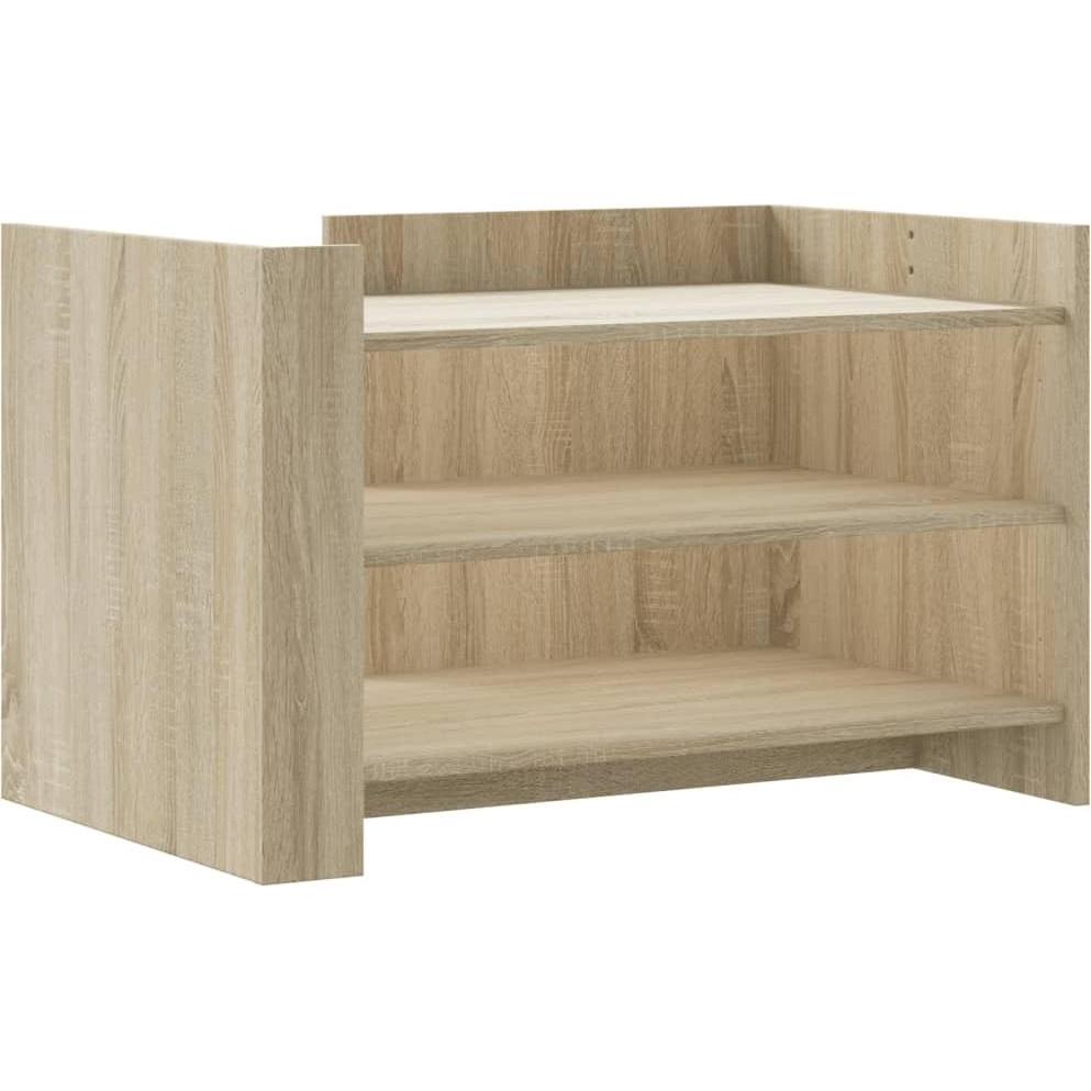 VidaXL, Couchtisch + Beistelltisch, District (80 x 50 x 50 cm)