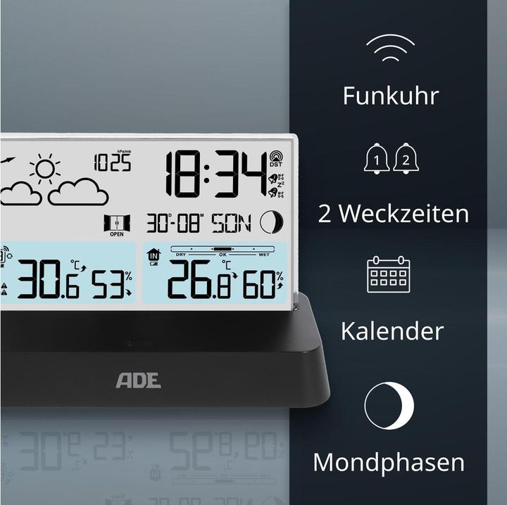 Actual product image ADE Weather station