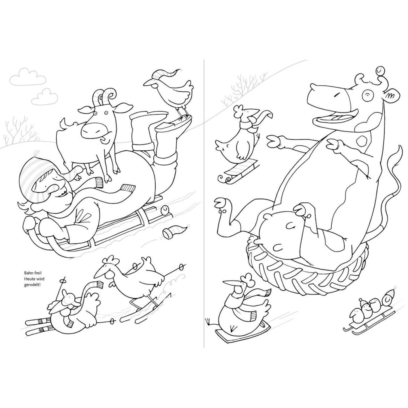 Thumbnail - S. Fischer Publishing Mein Lieselotte Weihnachts-Malbuch