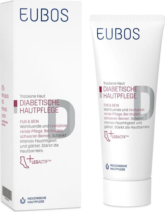 Produktbild Eubos Diabetische Hautpflege Fuss & Bein (neu) (Fussdeodorant & -puder, 100 ml)