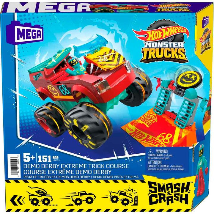 Immagine prodotto Mega Monster Trucks Demo Derby Extreme-Stunt Set