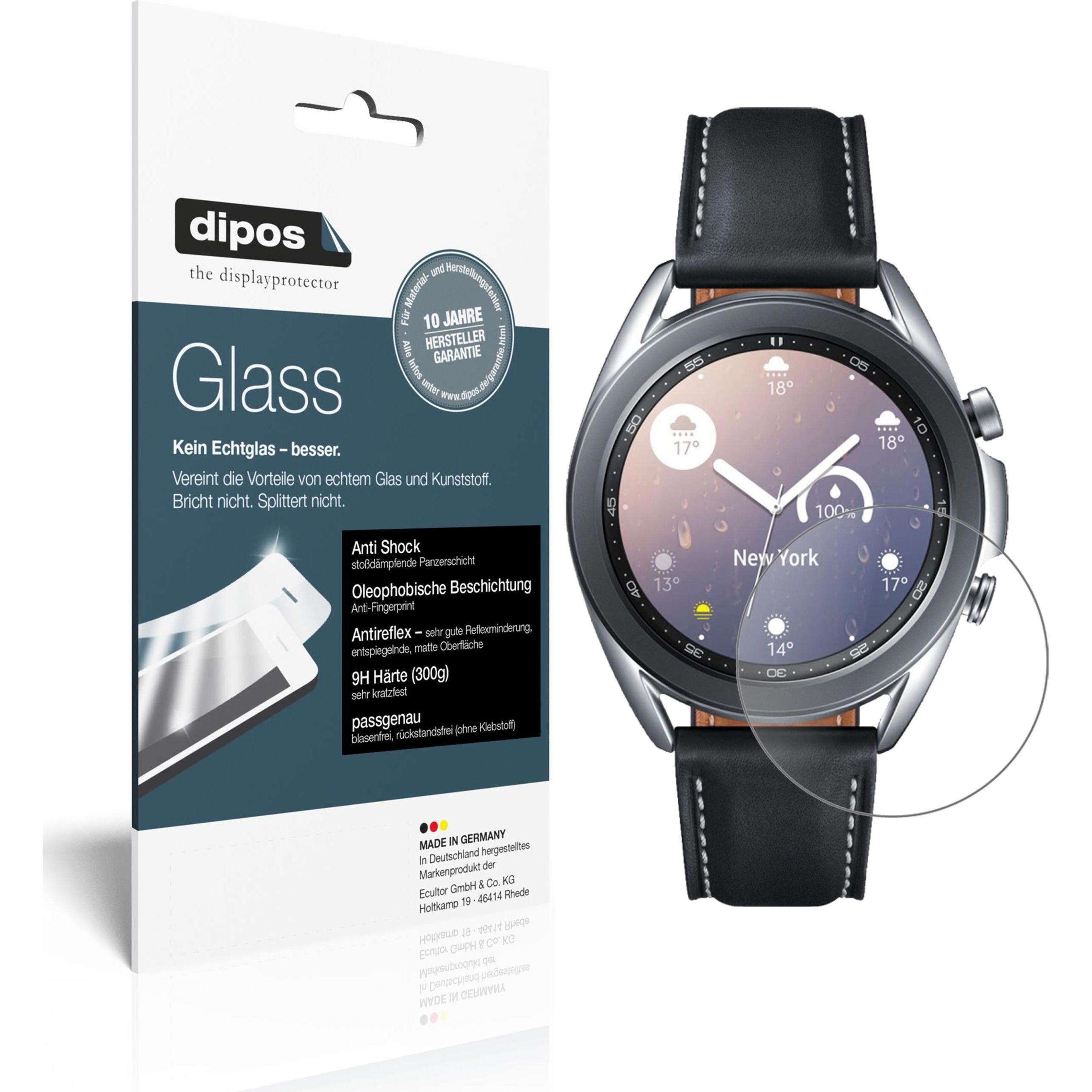 Dipos Displayschutz Anti-Shock, Smartwatch Schutzfolie, Transparent