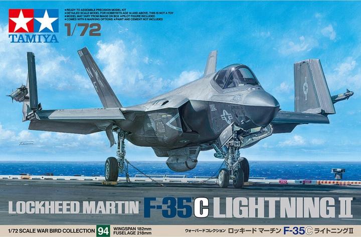 Produktbild Tamiya 1/72 Lockheed Martin F-35C Lightning II