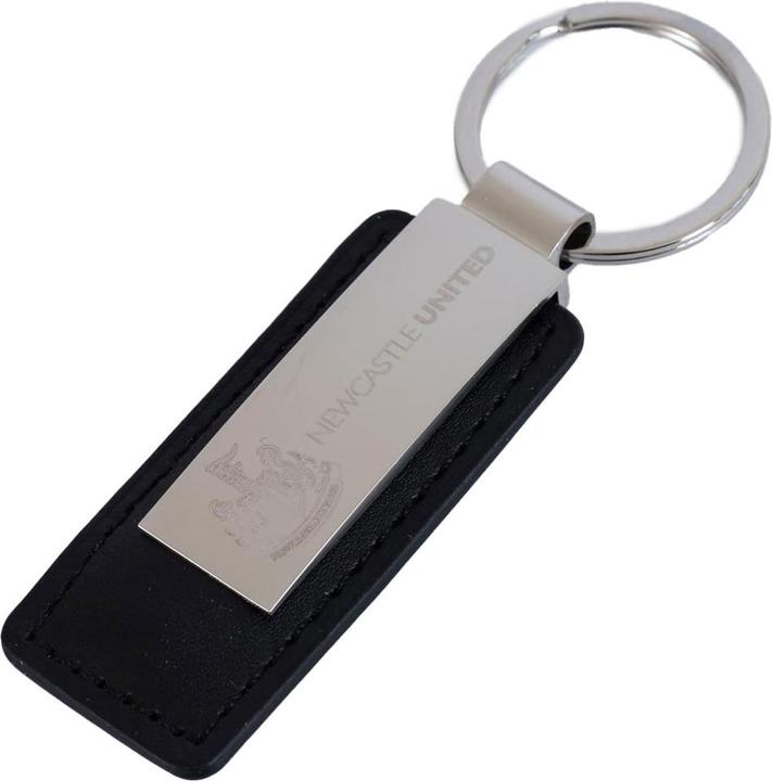 Actual product image Newcastle United FC Leather Keyring