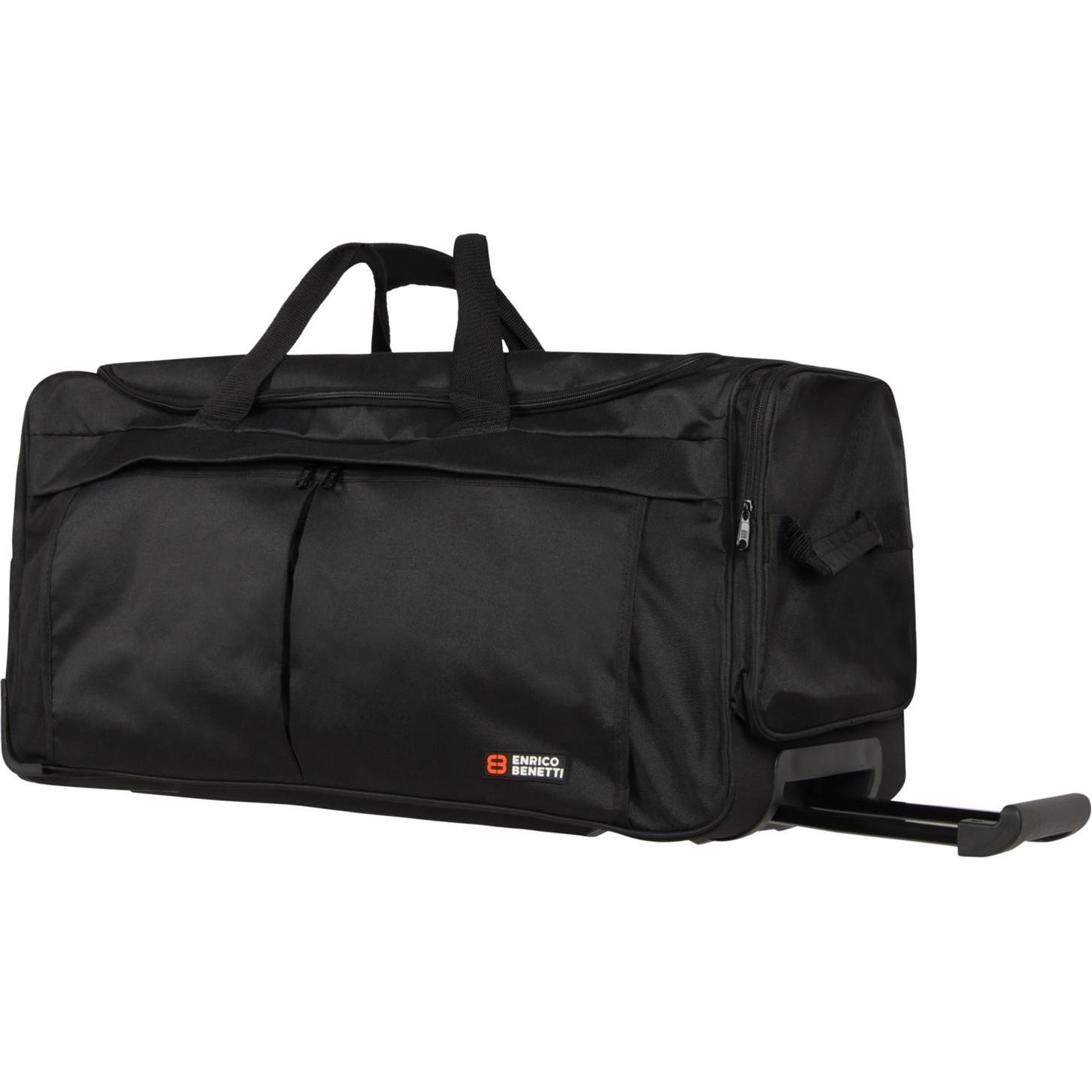 HTI-Living, Tasche, Rolltasche Reisetasche Polyester, Schwarz