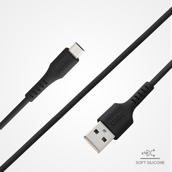 Actual product image SBS Data cable USB 2.0 - Micro USB (1 m, USB 2.0)