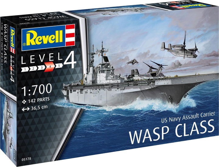 Produktbild Revell Assault Carrier USS WASP CLASS