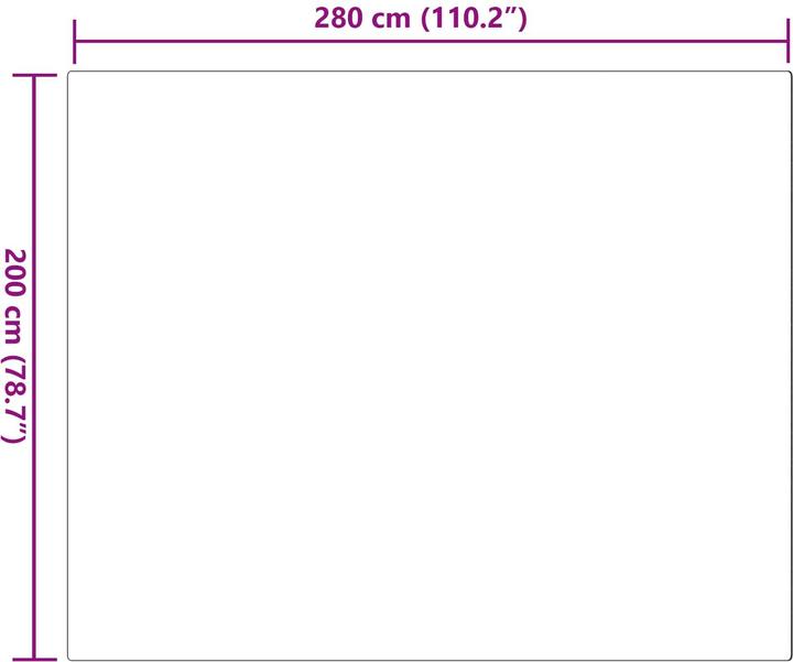 Produktbild vidaXL Wohnzimmerteppich (200 x 280 cm)