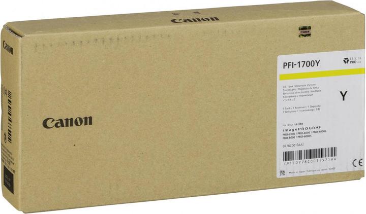 Immagine prodotto Canon Cartuccia d'inchiostro giallo (Y)