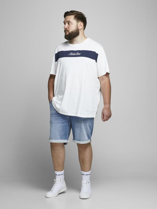 Produktbild Jack & Jones Plus Size Rick Icon Indigo Knit Plus Size Jeans Shorts (44)