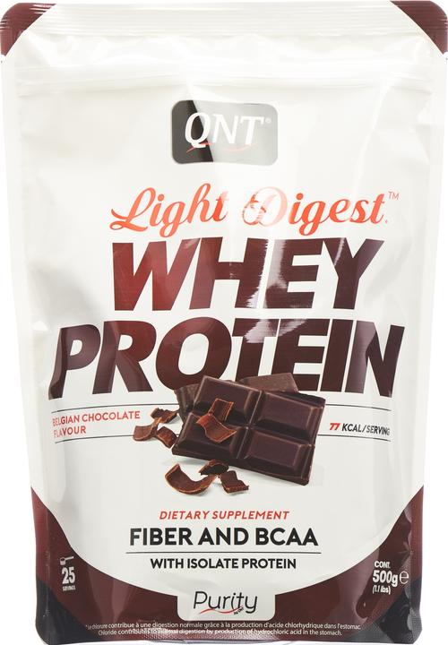 Produktbild QNT Light Digest Whey (500 g, 1x, Schokolade)
