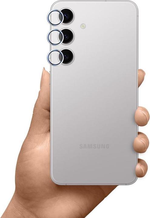 Actual product image 3MK HARDY Lens Protector Pro for Samsung Galaxy S24 Grey (Samsung Galaxy S24)