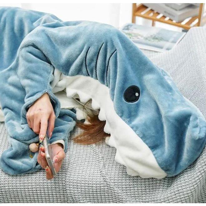 Actual product image MU Style Shark Blanket (170 x 170 cm)