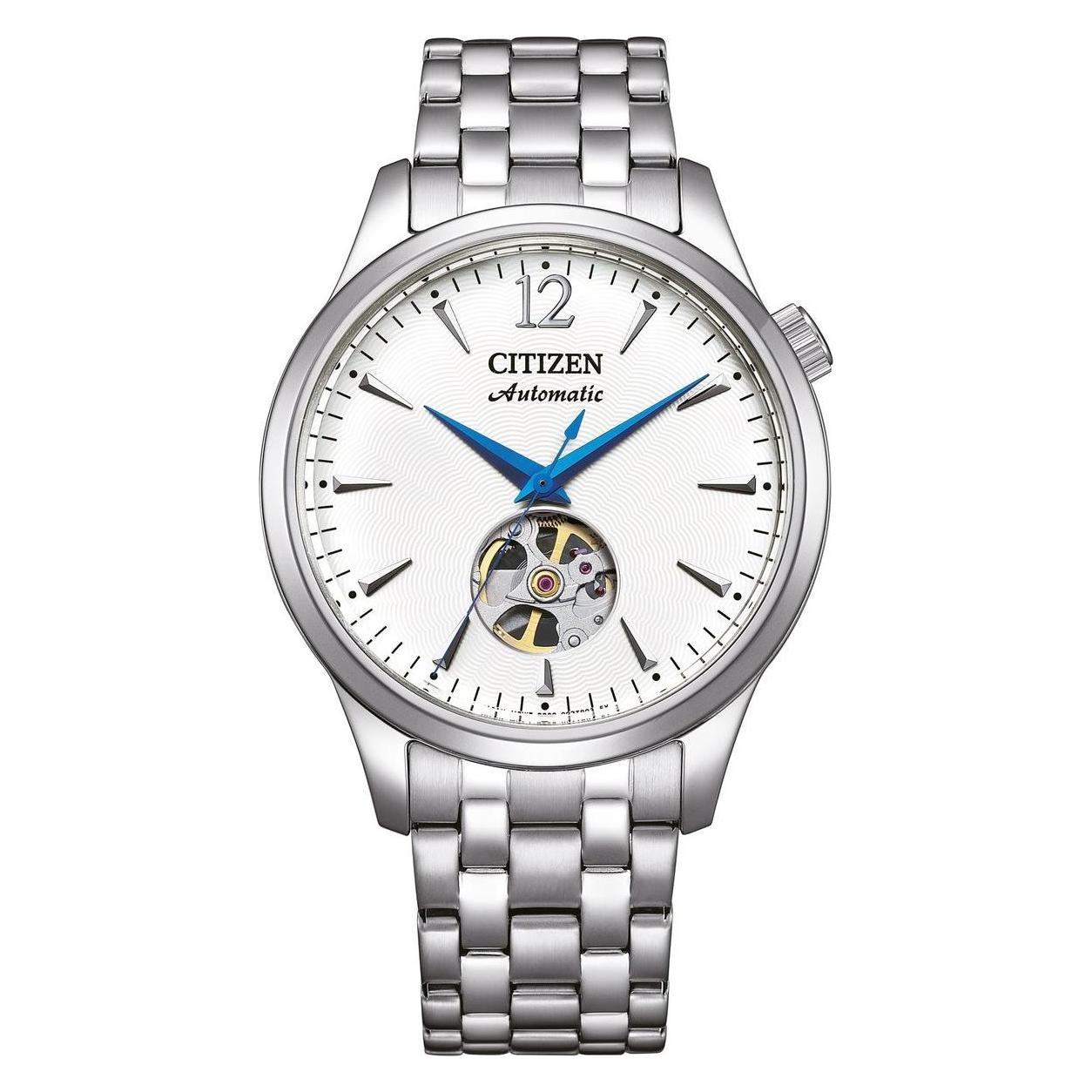 Citizen, Armbanduhr, NH9131-73A, Silber, (Analoguhr, 40 mm)