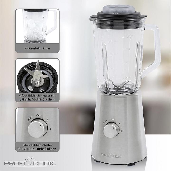 Produktbild Proficook Universalmixer Edelstahlgehäuse (500 W)