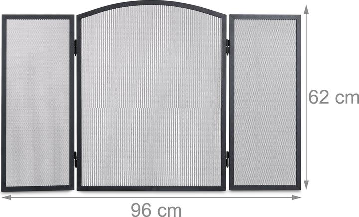 Image du produit Relaxdays Grille pare-étincelles (96 x 1 x 62 cm)