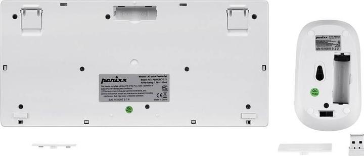 Actual product image Perixx PERIDUO-712 keyboard and mouse set (DE, Wireless)
