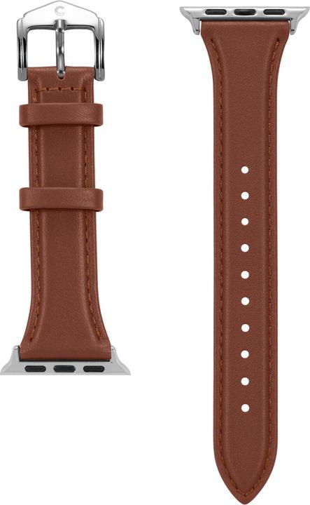 Immagine prodotto Spigen Kajuk Cinturino in pelle per Apple Watch 4/5/6/7/8 / SE 40/41 mm marrone (38 mm, 40 mm, 41 mm, Vera pelle)
