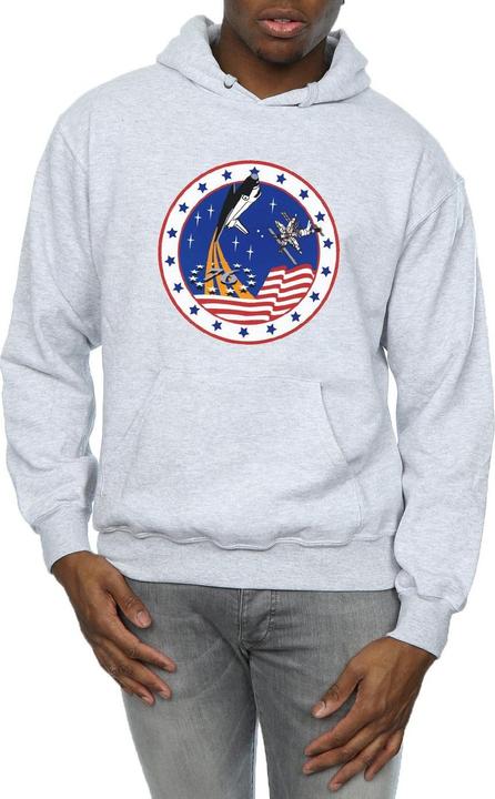 Immagine prodotto Nasa Classic Rocket 76 Felpa con Cappuccio Uomo (XL)