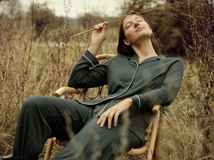 Produktbild Calida Night Lovers Pyjama, durchgeknöpft (42)