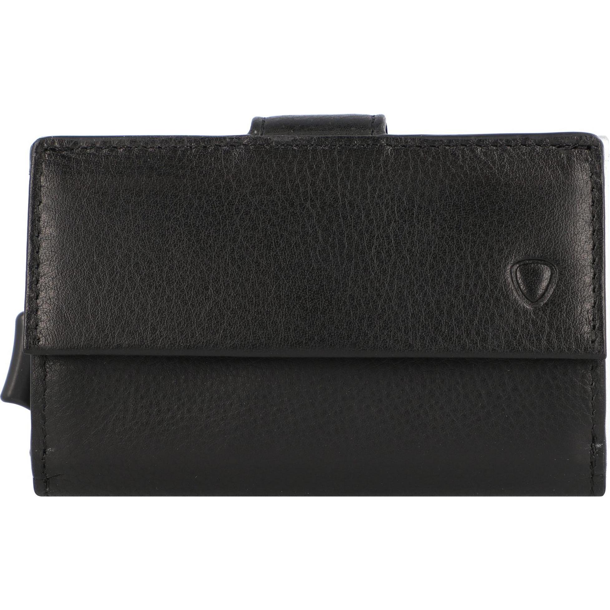 Strellson, Herren, Portemonnaie, e-cage sv8f carter c-three, Schwarz