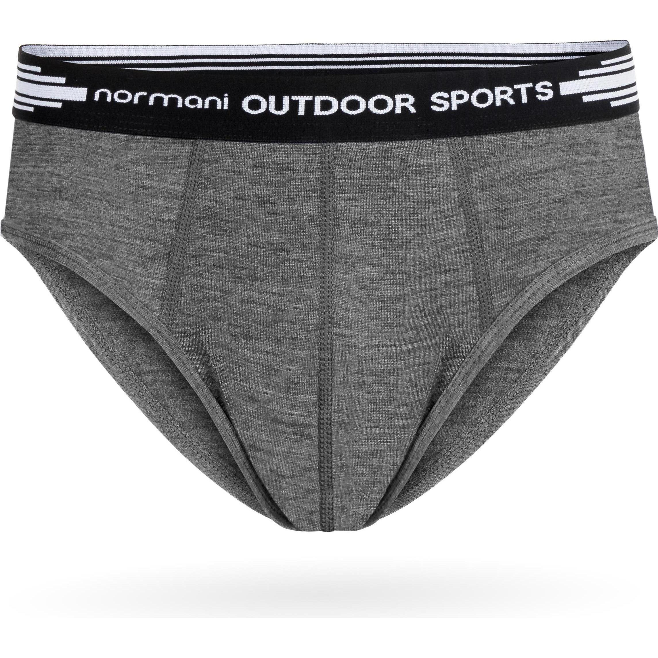 Normani, Herren, Unterhosen, Herren Slipper Bendigo, Grau, (M, Einzelpack)