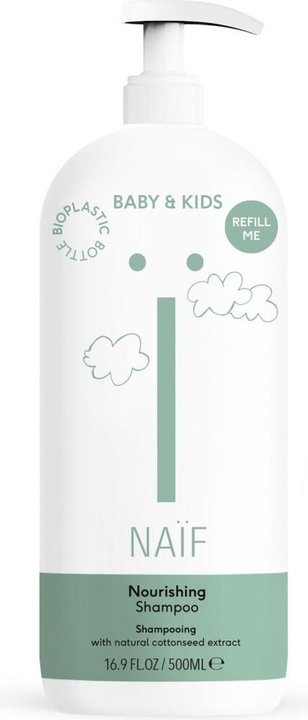 Image du produit Naïf Shampooing nourrissant pour bébés et enfants