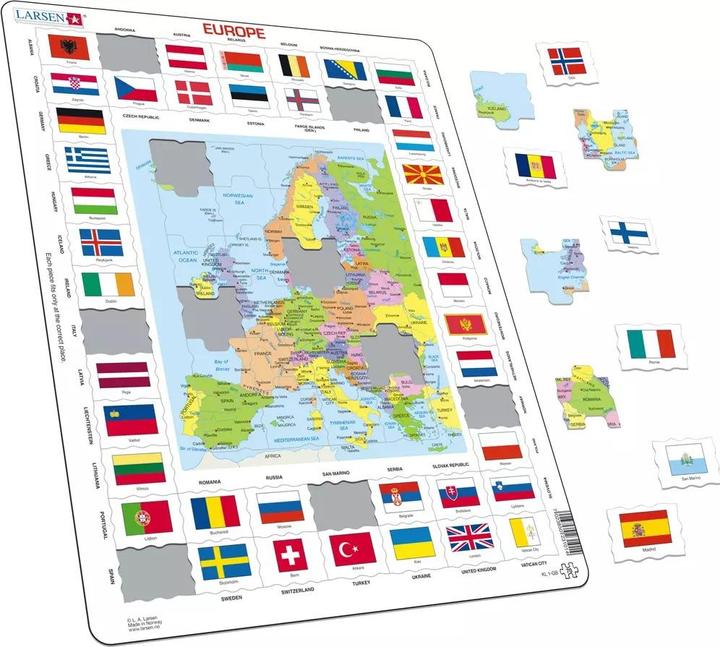Produktbild Larsen Europa (70 Teile)