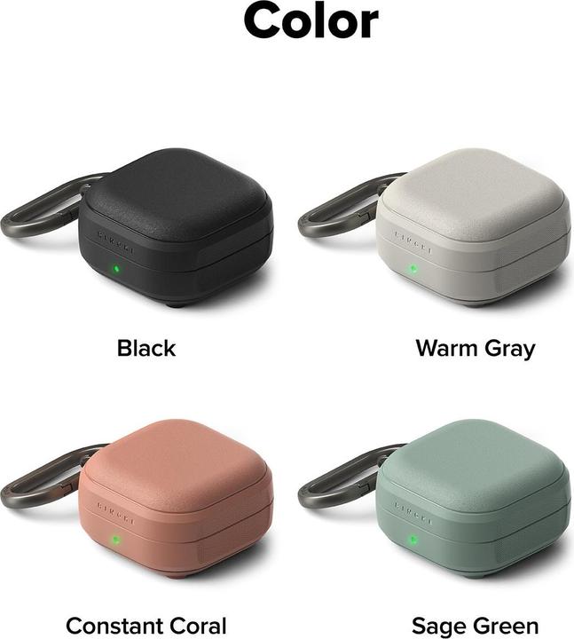 Produktbild Ringke Onyx Magnetisch Magsafe Samsung Galaxy Buds 4 / 4 Pro Schwarz (Ladecase Hülle)