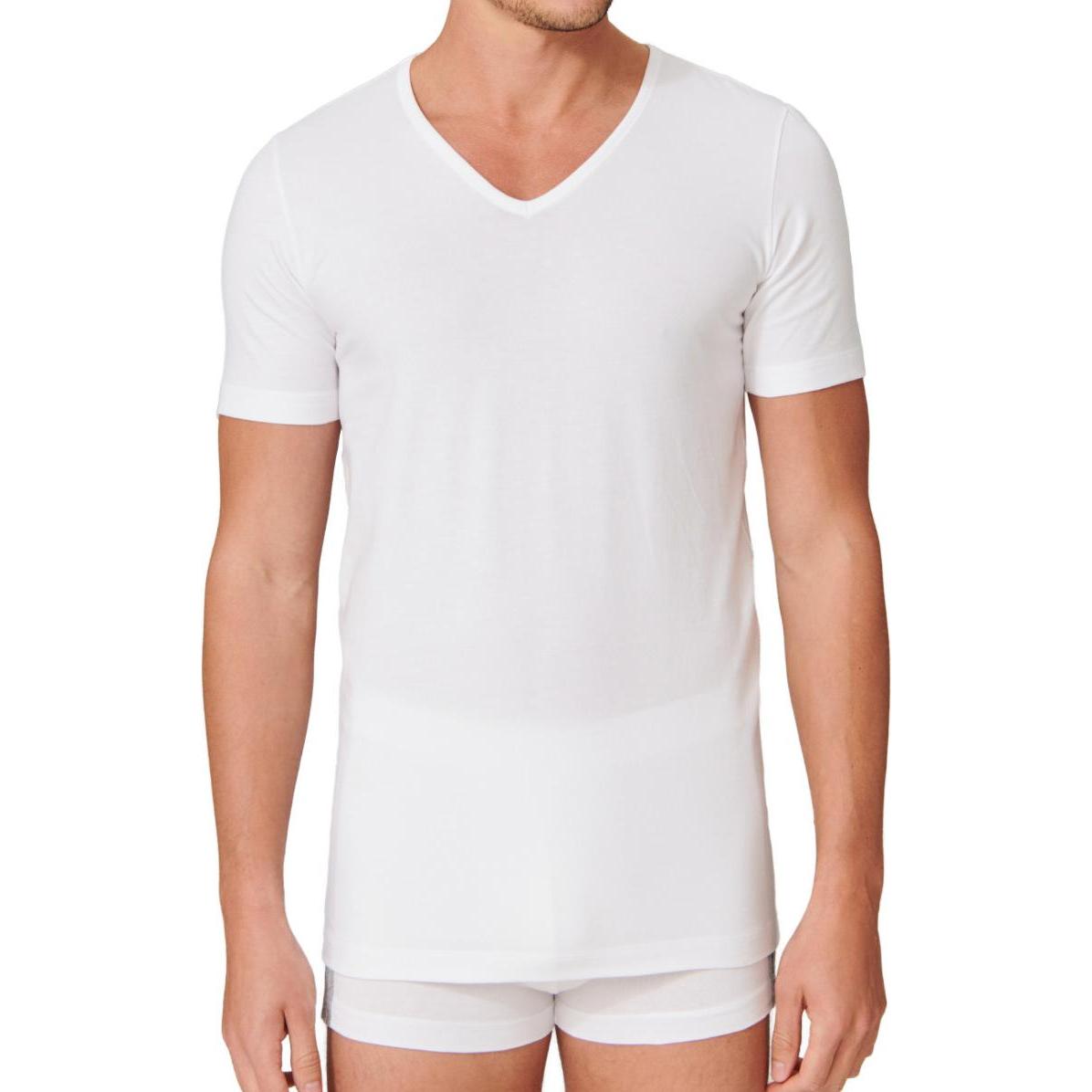 Thumbnail - Schiesser, Herren, Shirt, Shirt, Weiss, (XXL)