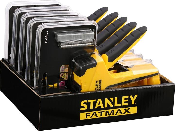 Image du produit Stanley Agrafeuse manuelle et cloueuse TR400 4en1