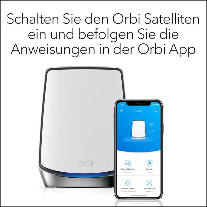 Immagine prodotto Netgear Orbi WiFi 6 Satellit AX6000 (RBS850)