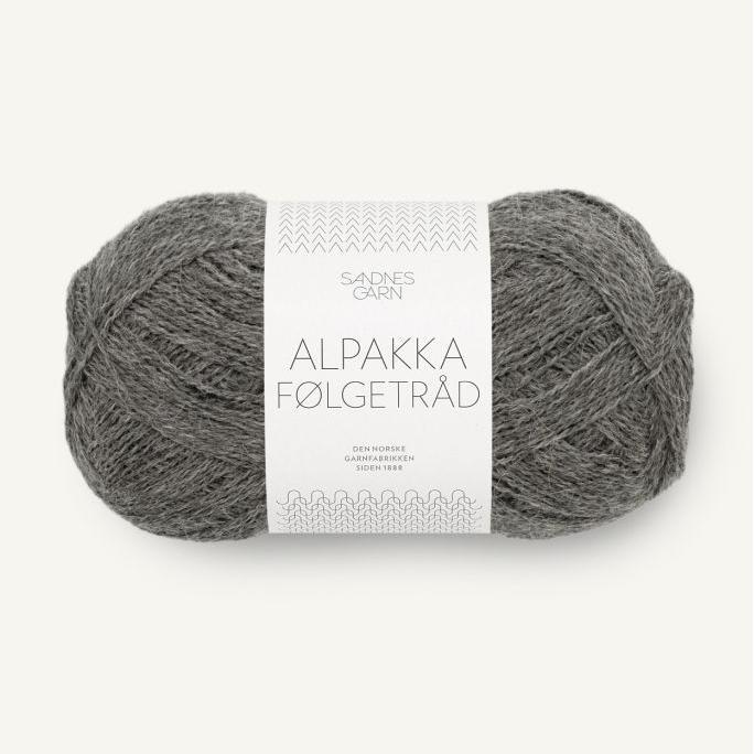 Thumbnail - Sandnes Garn col. 1053 mork gramelert ca. 400 m 50 g, Garn + Wolle